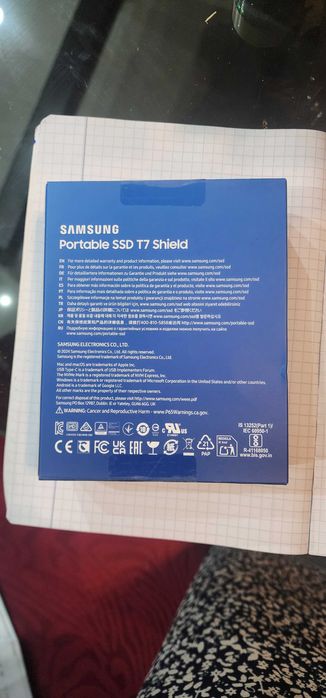 Samsung Portable SSD T7 Shield – 4TB Nou, sigilat, original
