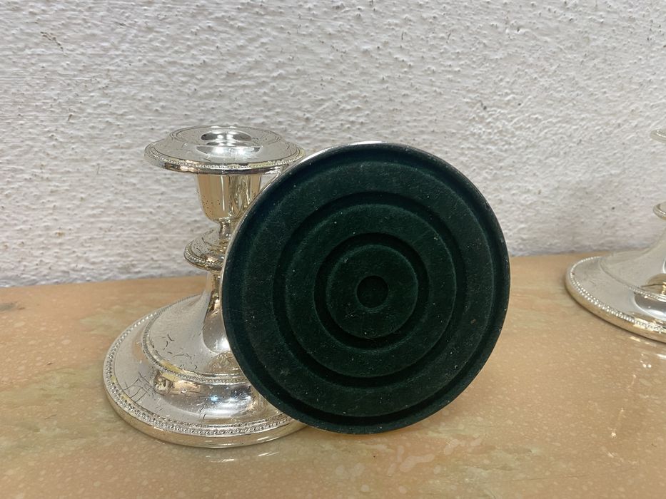 Посребрени свещници от англия