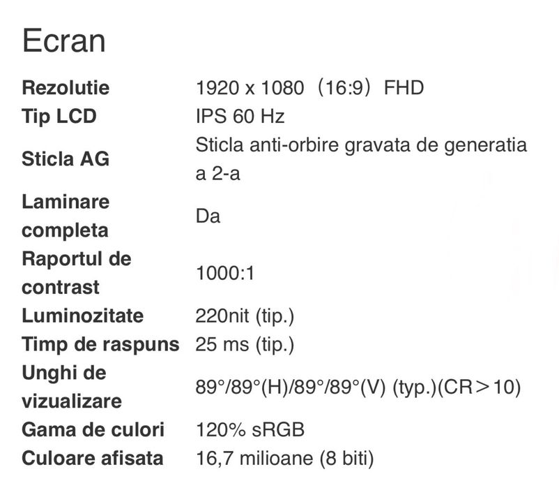 Tabletă garfică Huion Kamvas 13 (gen 3)