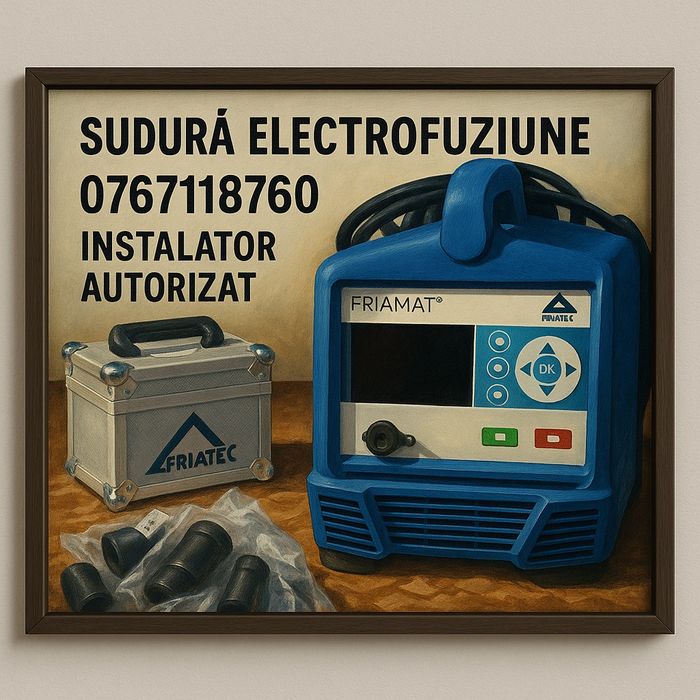 Instalator,apa,canalizare,gaze,sudura electrofuziune,miniexcavator