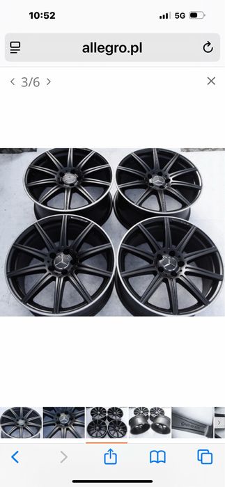 Оригинални ковани джанти Mercedes AMG W212 и Mercedes CLS