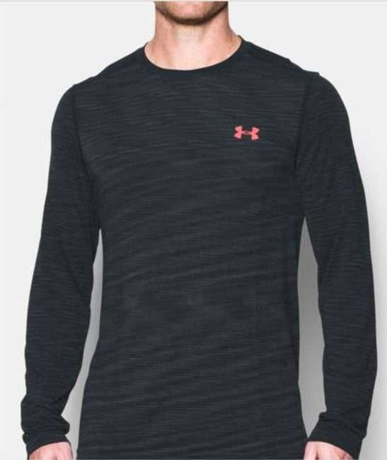 UnderArmour ThreadBorne Tricou Mâneci lungi Nou Marime S Longsleeve Negru Gri