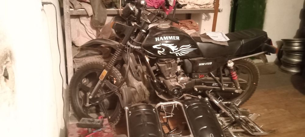 Продам мотоцикл Хаммер новый без пробега.