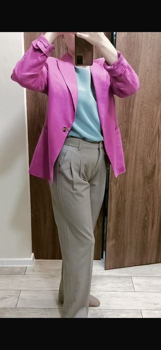 Пиджак лен 100% на подкладке