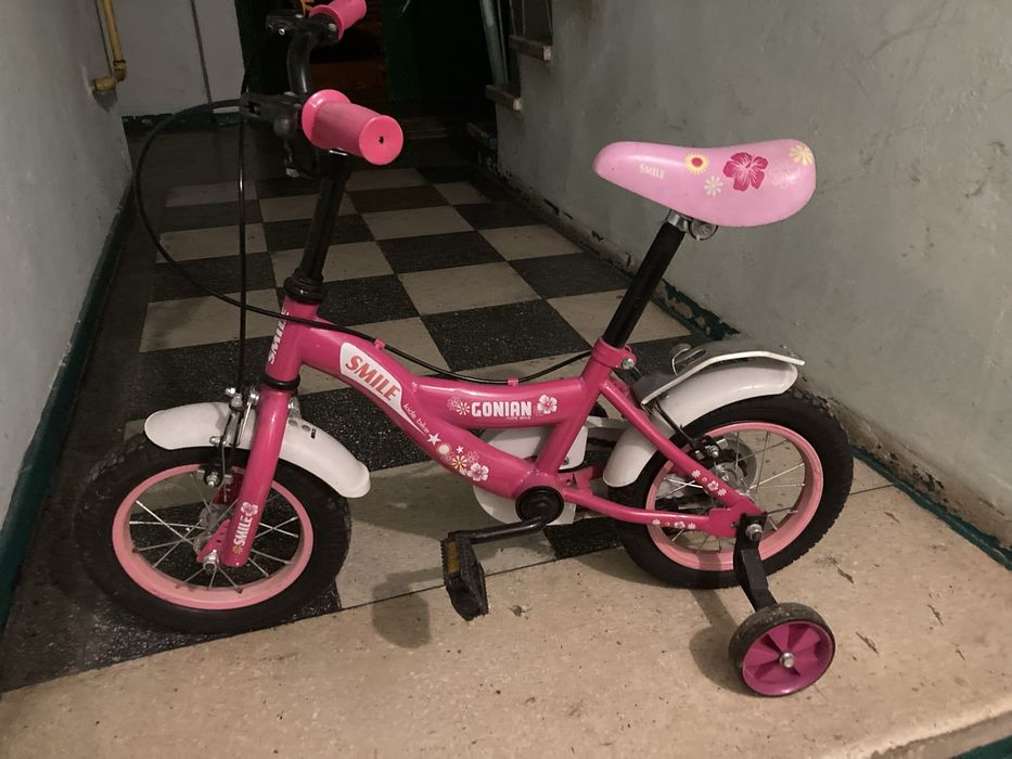 bicicleta roz roti 12 inch
