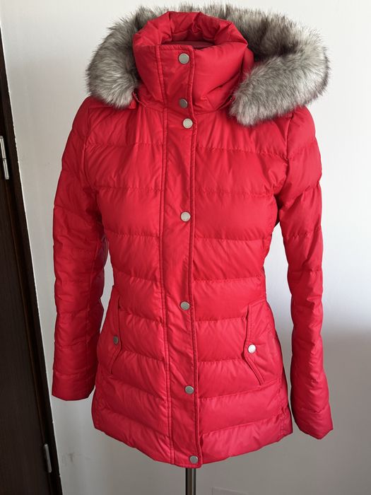 Geaca Tommy Hilfiger puf si pene marime S