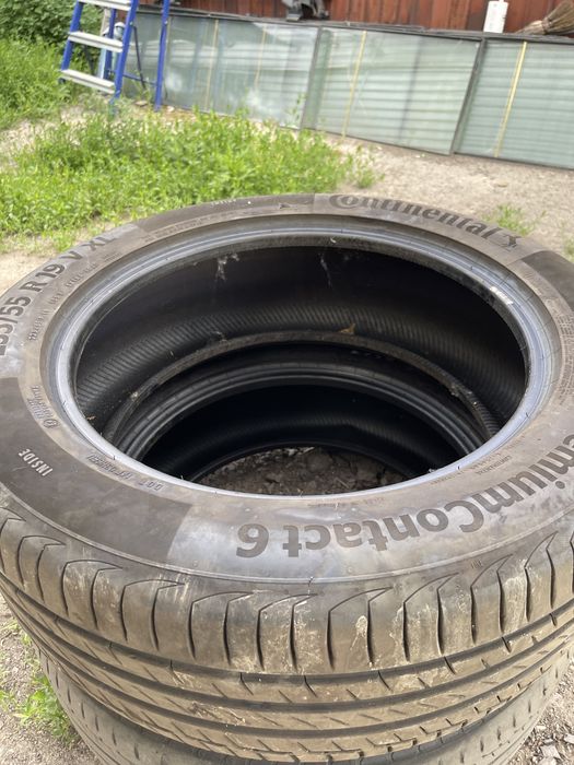 Резина 235/55 r19 comtinental б/у