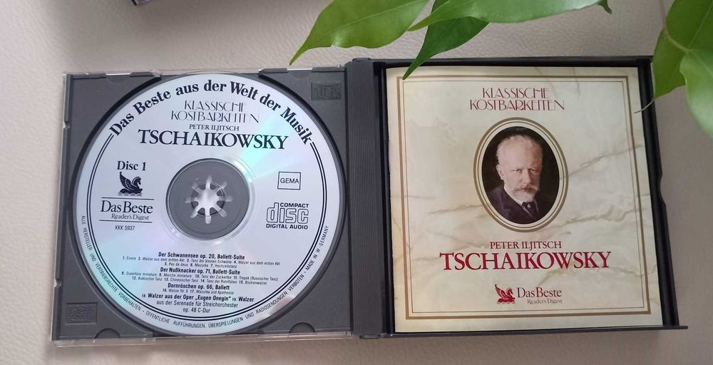 3xCD muzica clasica pentru colectionari: Peter I. Tschaikowsky
