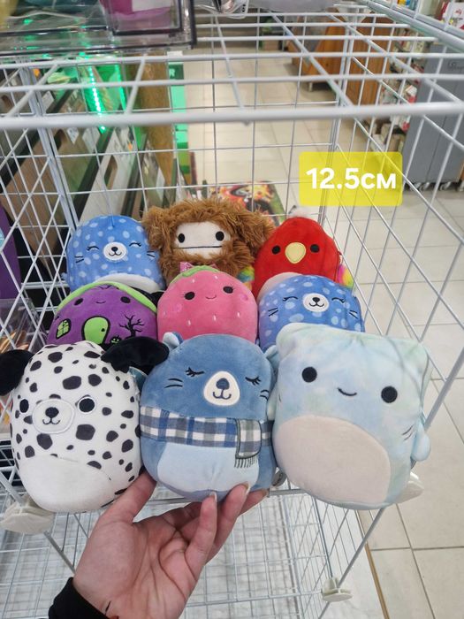 Плюшени играчки Squishmallow и Micromallow