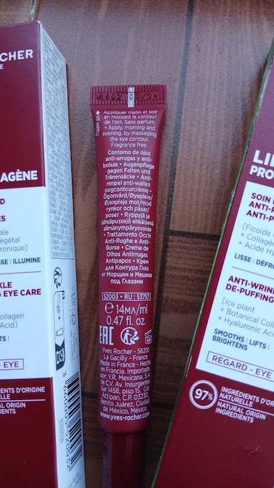 Set Yves Rocher Lift Pro-Collagene crema de fata si ochi
