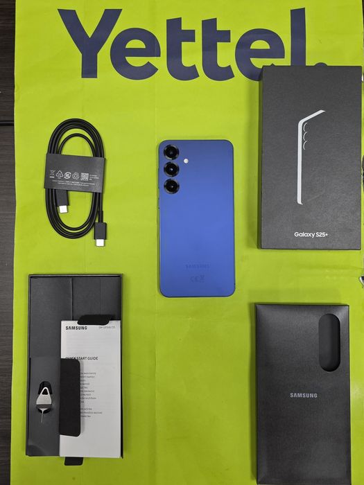 *** 256Gb Samsung S25 Plus Гаранция Yettel 2029г. Navy / Син