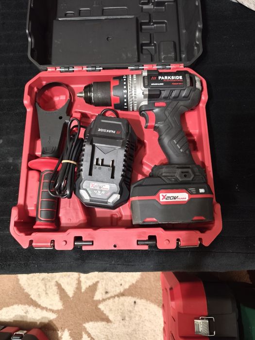 Flex,filetanta impact si mașina de găurit parkside performance