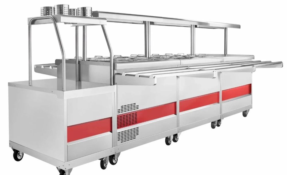 Линия раздачи для столовых