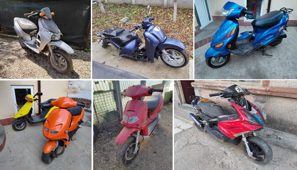 Piese dezmembrari scutere Aprilia Gilera Piaggio Yamaha Kymco Malaguti