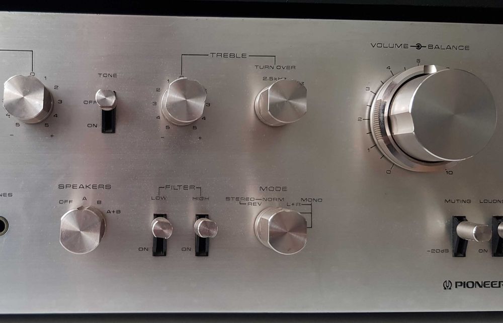 Pioneer SA 7500 amplificator stereo vintage audiophile vinil statie