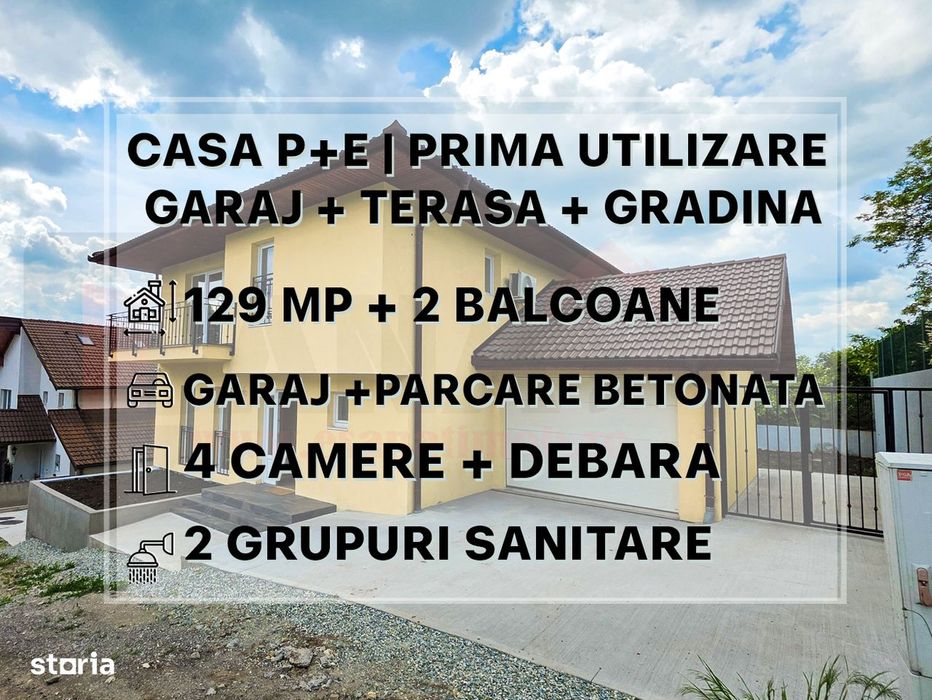 VAND/SCHIMB Casa P+E | Prima Utilizare | GARAJ | Prima Shopping |VIDEO