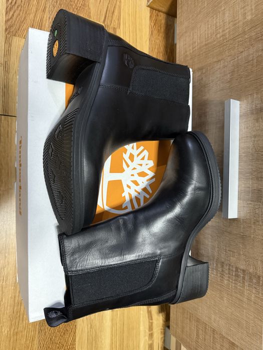 Botine din piele Timberland Dalston Vibe Chelsea, 37.5