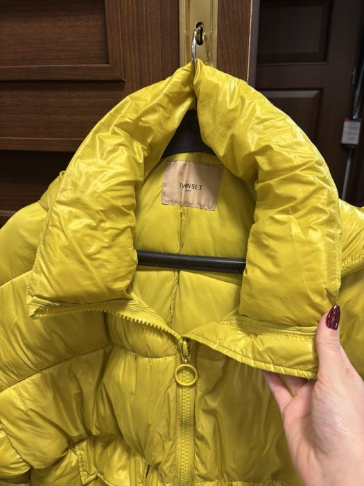 Twinset яке цвят горчица