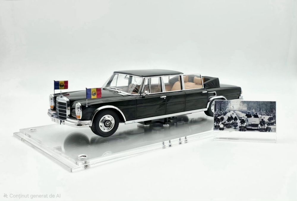 Macheta Mercedes‑Benz 600 W100 Landaulet 1:18 Ceausescu’s Car