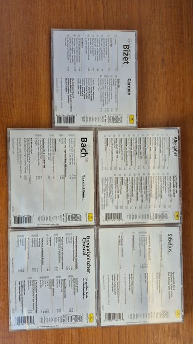 Vând Lot CD muzica clasica mixta colectia Deutsche Grammophon