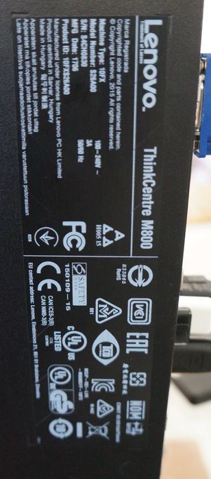 Компютър PC Lenovo ThinkCentre M800 8GB Ram