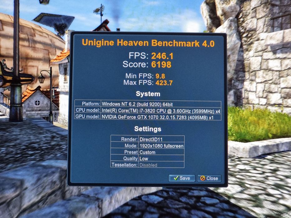 Геймърски Компютър/i7 3820/16GB RAM/1TB/GTX 1070 8GB