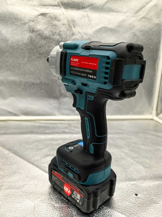 Surubelnita impact Flinke 68V cu 2 baterii 439 lei