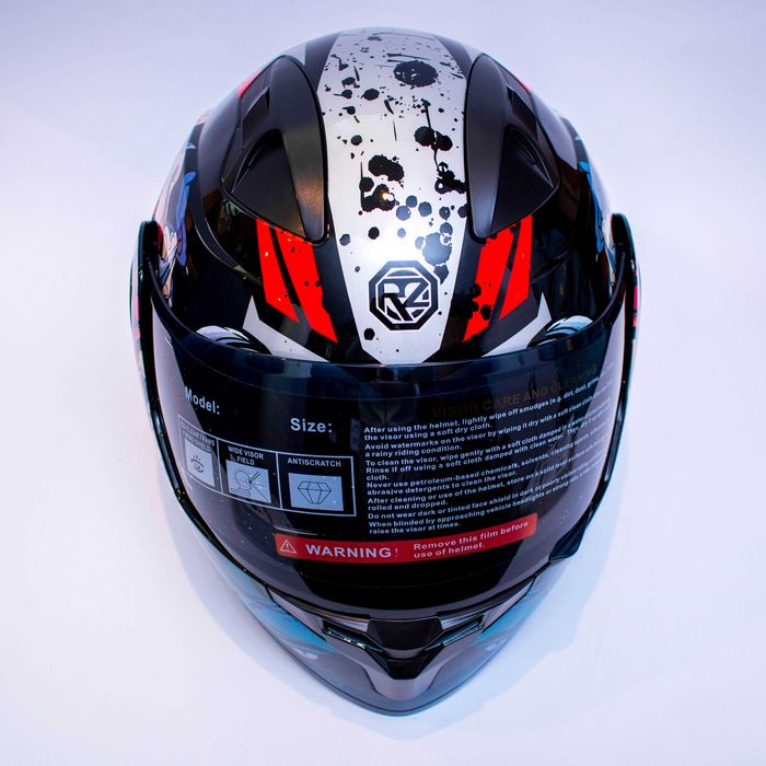 Модуларна / отваряема каска за мотор , скутер , пистов , Размер L56-58