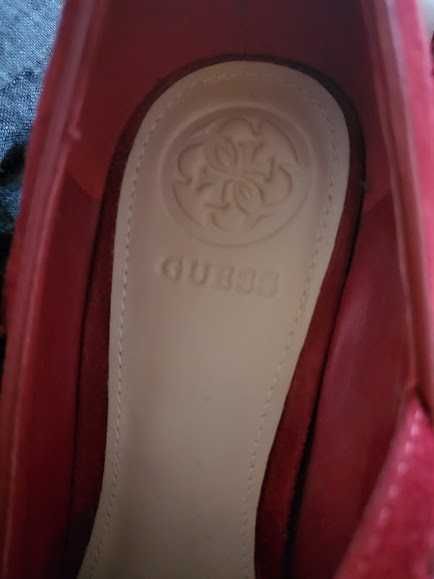 Pantofi piele Guess originali, noi, nr. 37