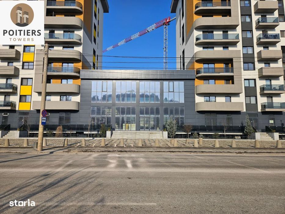 Spațiu comercial de închiriat în Poitiers Towers – 825 mp utili!