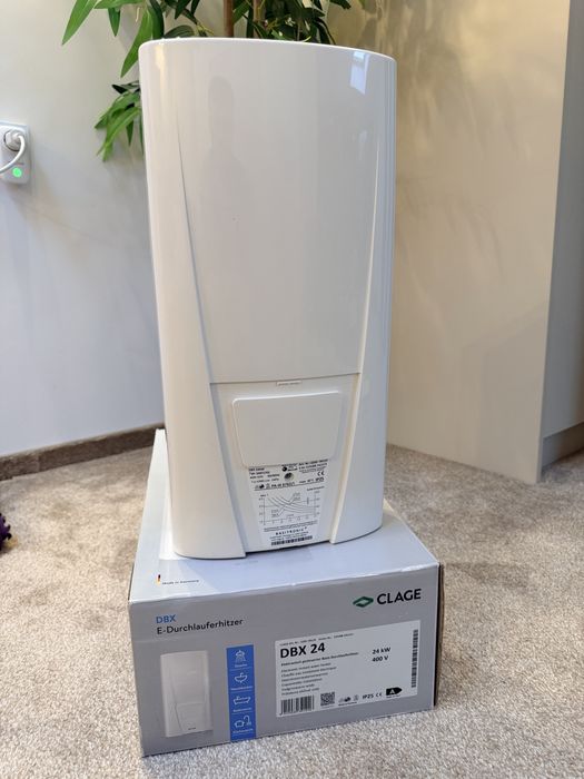 Incalzitor instant de apa, Clage