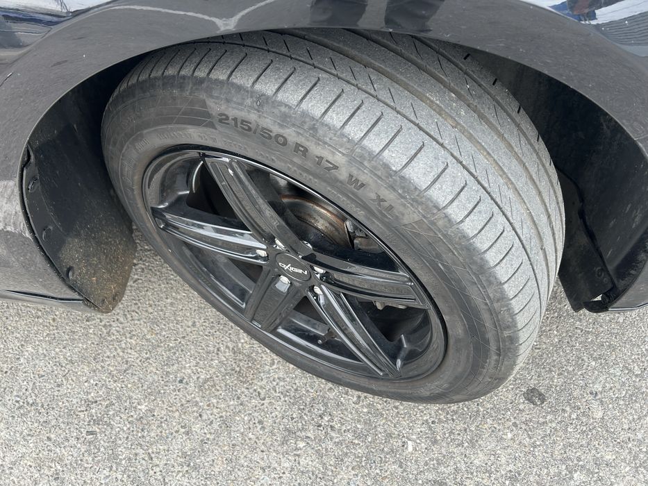 Jante + anvelope 5*108 215/50r17