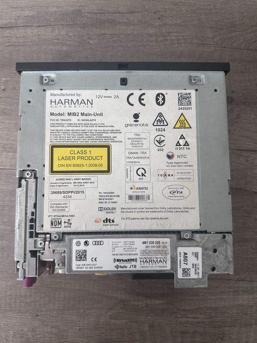 Блок мультимедии Audi Q7