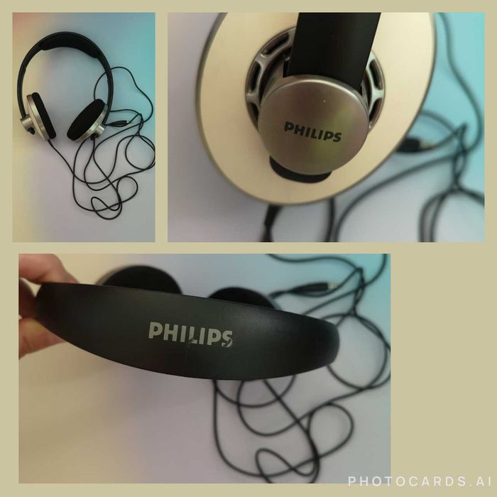 Отворени hifi стерео слушалки Philips SHP5401 - кристални високи честоти и плътен, дълбок бас. В перфектно състояние.