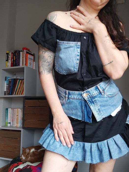 Рокля Off-Shoulder