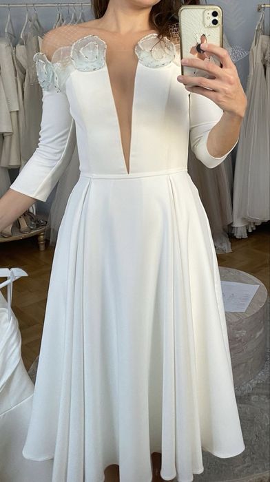 Rochie cununie /mireasa Nicole Enea xs-S