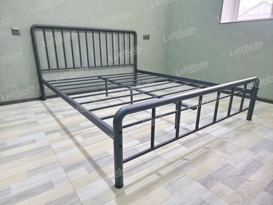 Двуспальная и односпальная кровать БРОКЛИН, temir krovat 10yil kafolat