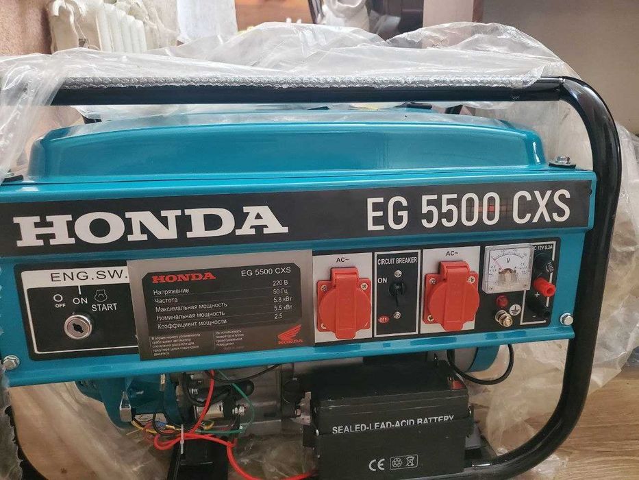 Оригинальный новый бензиновый генератор Honda EG 5500 CXS 5.5kW