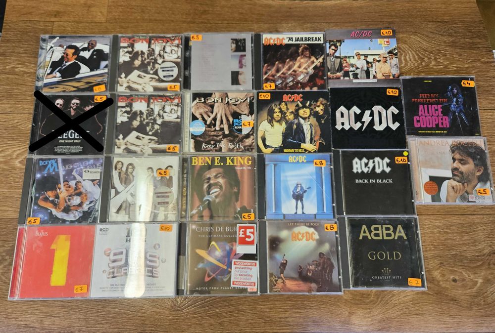 Колекция Оригинални дискове: Рок, Метал и Поп легенди (Metallica, AC/DC, Pink Floyd, The Prodigy, U2)