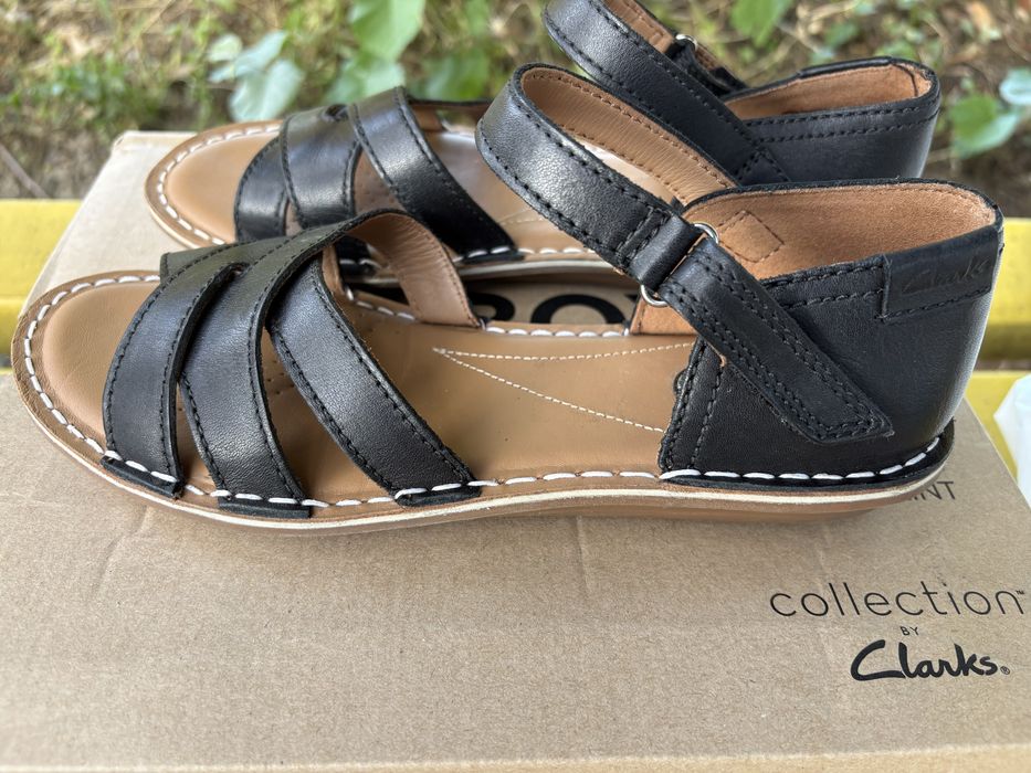 Сандали естествена кожа на Clarks