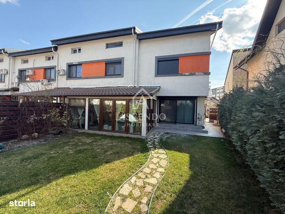 Casă modernă 4 dormitoare,mobilată cu 3 locuri de parcare – Chiajna