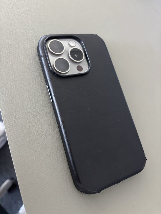 iPhone 15 Pro 128GB, liber rețea, garanție Altex 09.2026, baterie 89%, full box