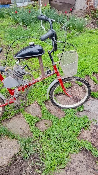 Продам велик с мотором