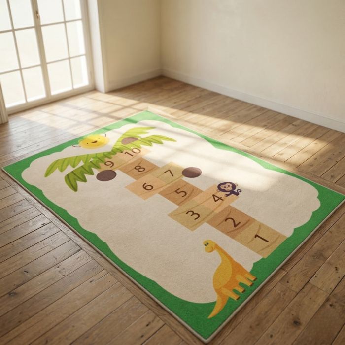 Детски килим за игра 120х160см -Противоплъзгащ и миещ се