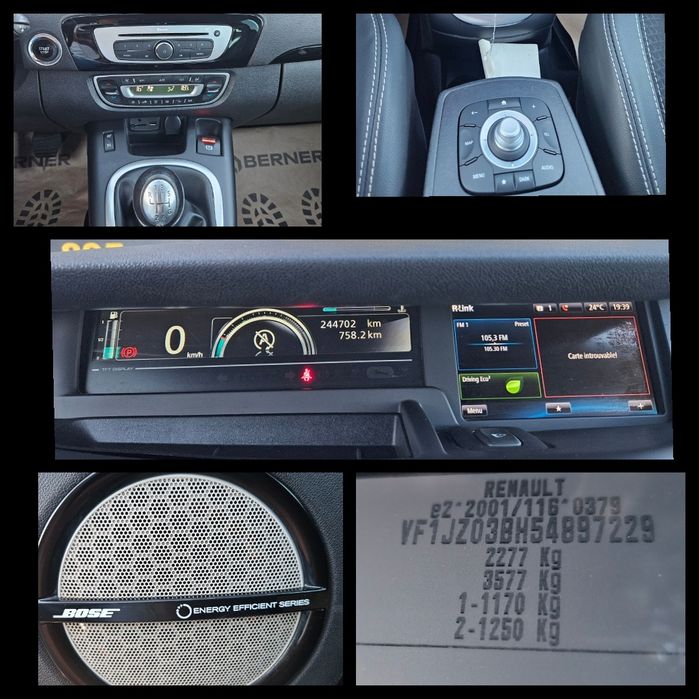 Renault Grand Scenic 7 locuri 2016  Diesel 1.6