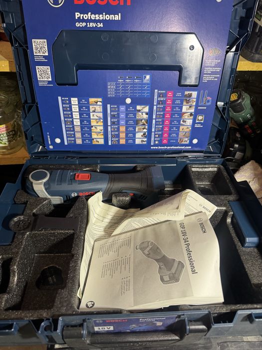 Multifuntionala noua Bosch GOP 18V-34