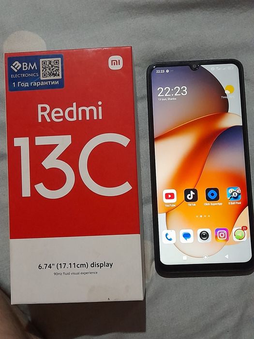 Redmi 13c 128 xotira