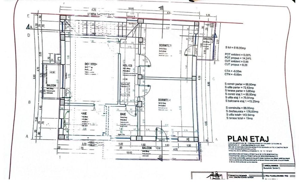 Vila 5 camere cu piscina,teren 618mp,constr.2011,Colentina-Andronache