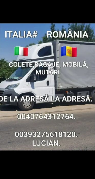 Transport marfa Italia-România