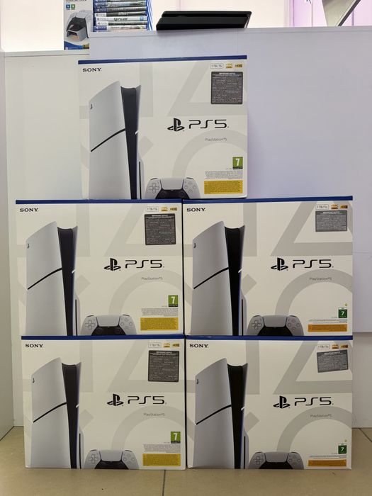 PS5 Slim  с дисководом